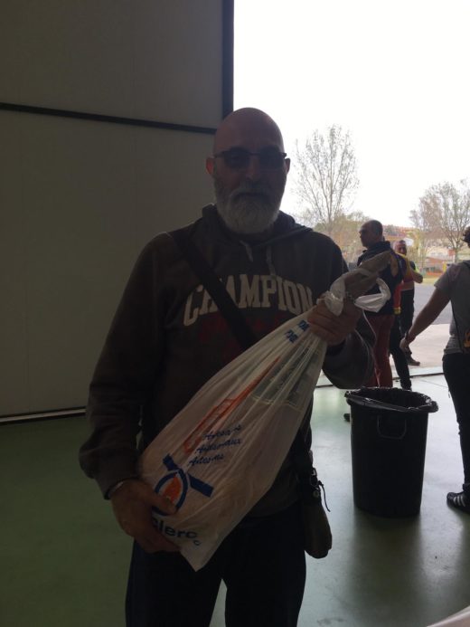 recorrido de bosque en sesena