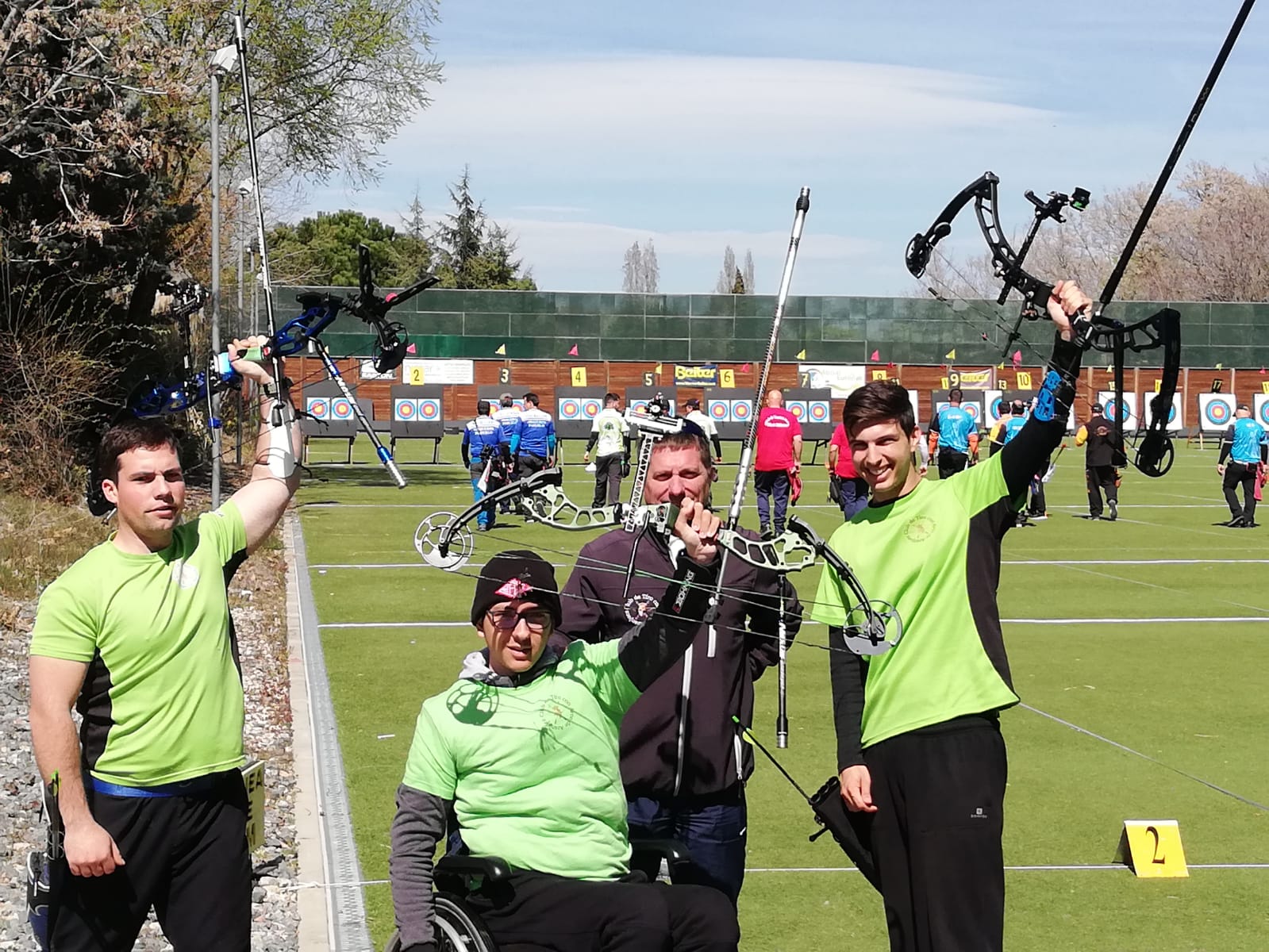 Equipo Club de tiro con arco Aranjuez